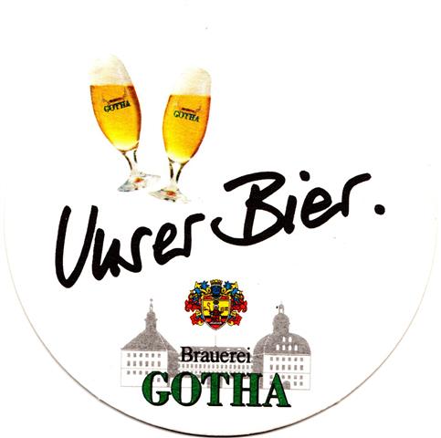 gotha gth-th gothaer rund 4a (215-unser bier-2 glser)
